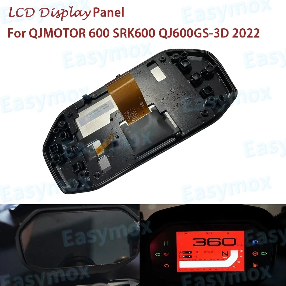 Panel de pantalla LCD de Motor para QJMOTOR 600 SRK600 QJ600GS-3D 2022, grupo de instrumentos de tablero de motocicleta