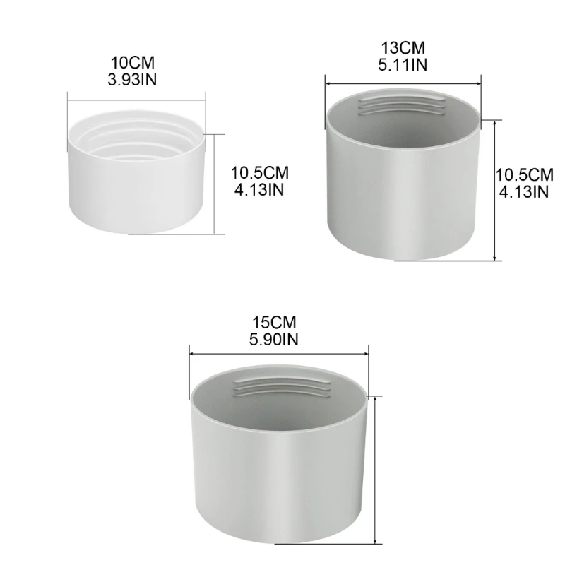 Connettore del prolungamento dell'adattatore dell'interfaccia del tubo dell'accoppiatore del tubo di scarico del condizionatore