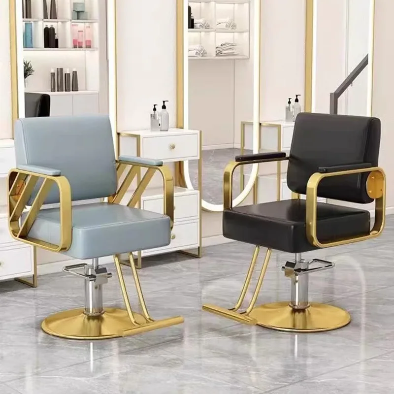 

Beauty Salon Chair Height Adjustment Hairdressing Hair Cutting Swivel Dressing Cutting Women Barber Shop Chaise Furniture Nail