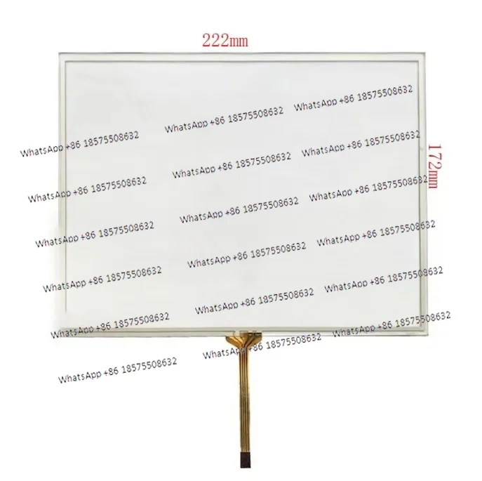 10.4inch 4wire FT-10.4V-4-163A-2 ECG  touch panel  For Nihon Kohden Vismo PVM-2701 PVM-2703   ECG Monitor Vismo