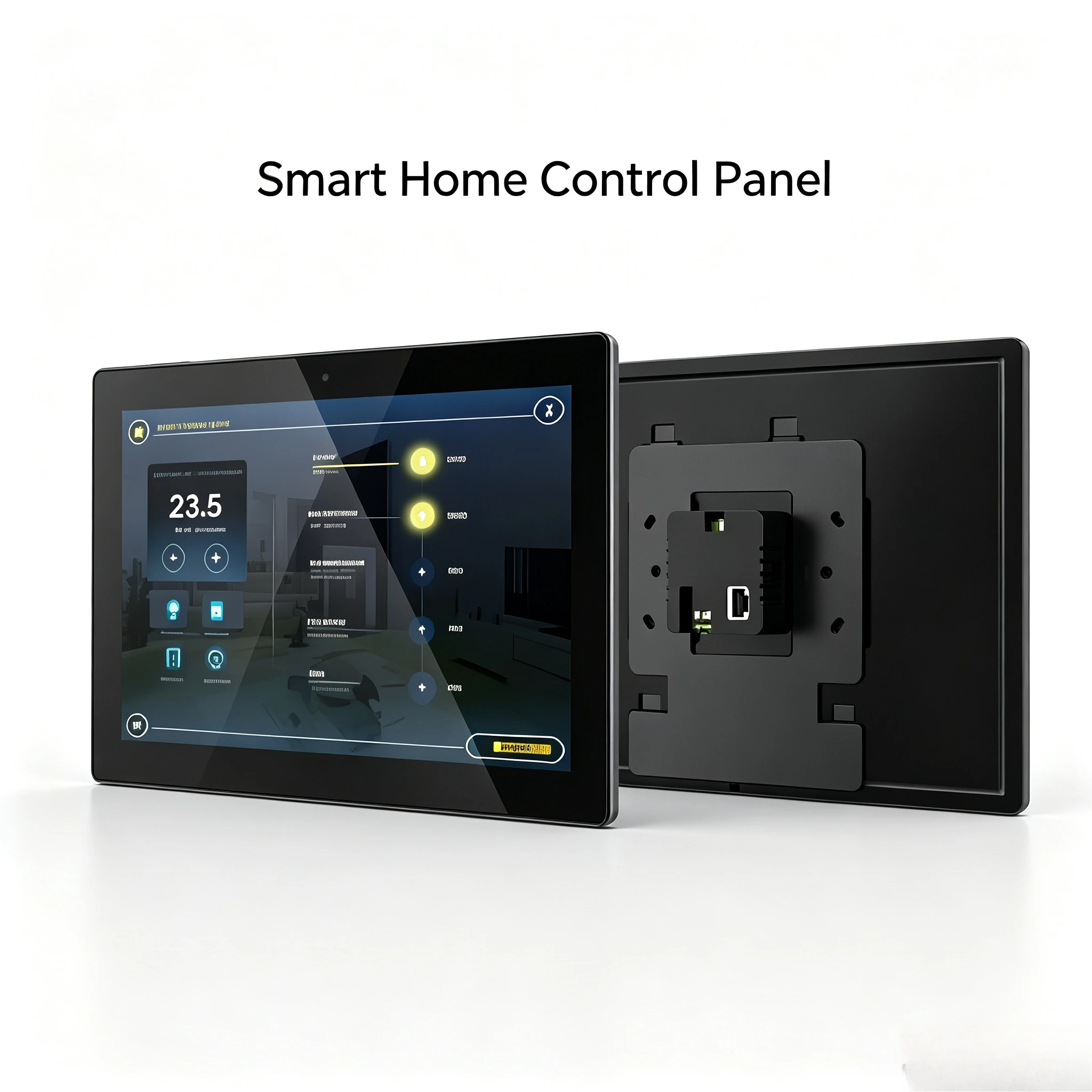 RK3568 Quad-core 2G Memory, Embedded Wall-mounted Central Control Panel WiFi Power Supply