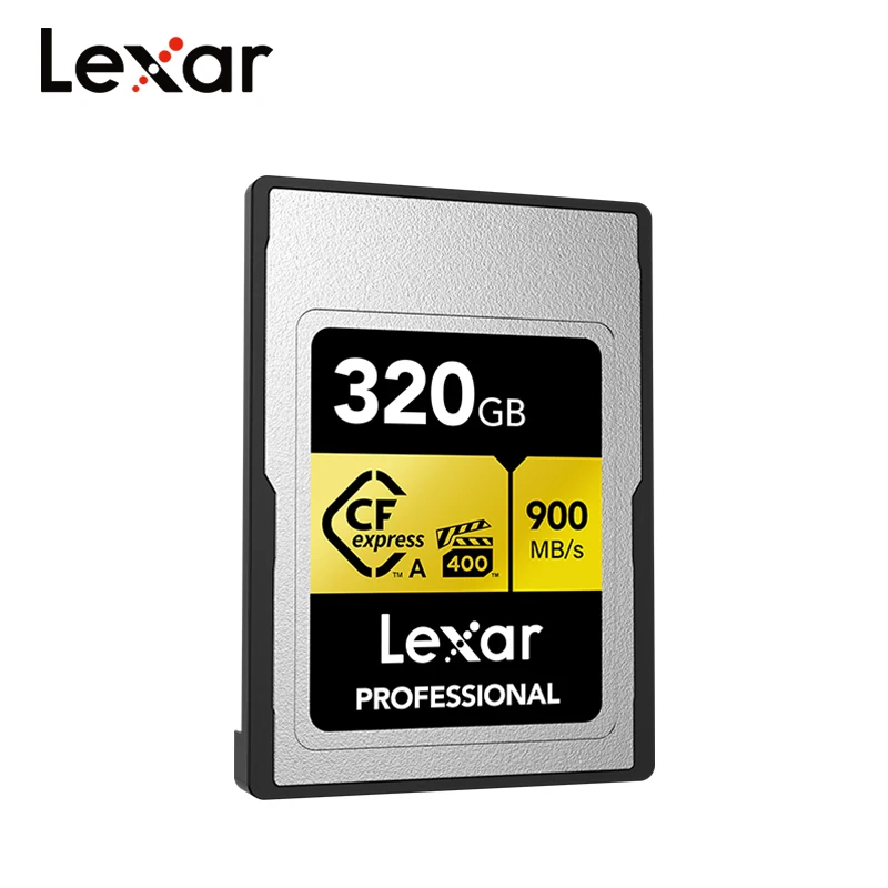 Original Lexar Professional CFexpress Type A Card 160GB 320GB Memory Card Max 900MB/s VPG400 VPG200 8K Video CF Card for Camera