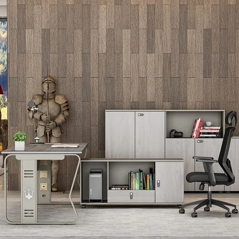 

Study L Shaped Computer Desks White Corner Nail Executive Reception Desks Vanity Storage Escritorio Con Cajones Furniture Desk