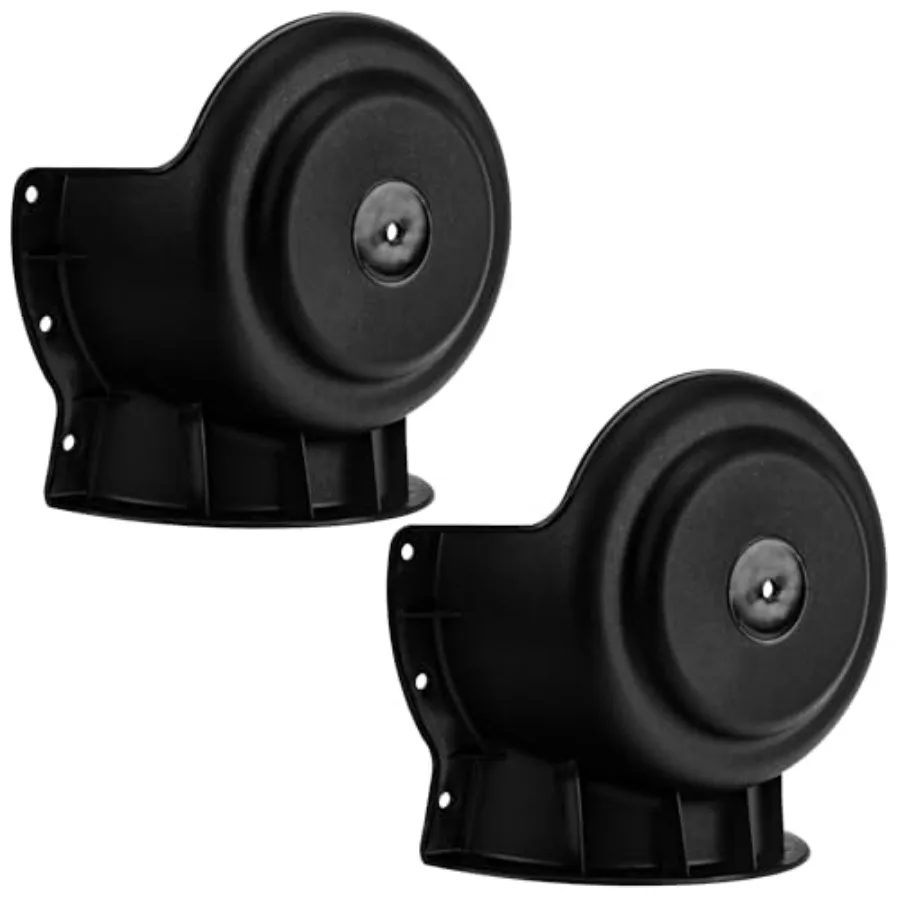 

2Pack 731-1710A 731-1710 Hopper Collar for MTD Chipper Shredder, durable plastic, black, universal fit and easy installation