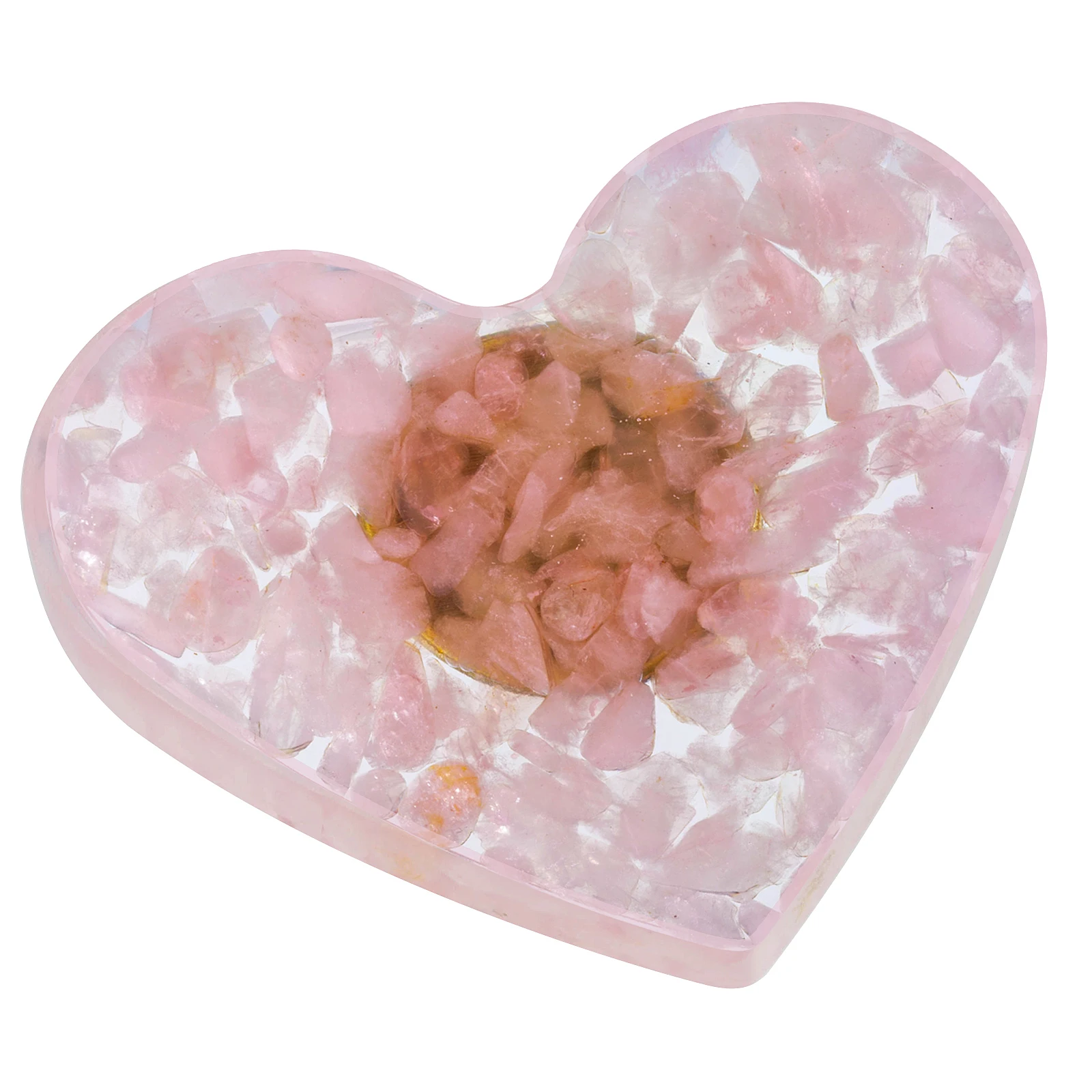 Pink Love Heart Resin Gravel Drawer Cabinet Pulls Knobs Dresser Cupboard Door Brass Handle Wall Hangings Hooks Furniture Decor