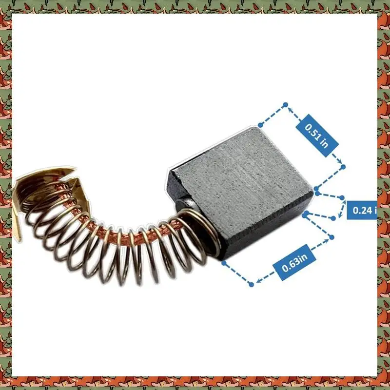 

ABLQ 10 Pair Carbon Brush Power Tool Accessories Replacement Parts For CB-153 CB-154 CB-155 CB-157 CB-161 CB-163 Angle Gr