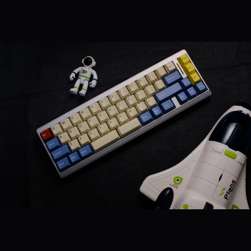 Piccolo45 Wireless Keyboard Kit Custom Bluetooth Dual Mode with Knob Hot Swappable+soldering Dual Compatibility Gamer Keyboard