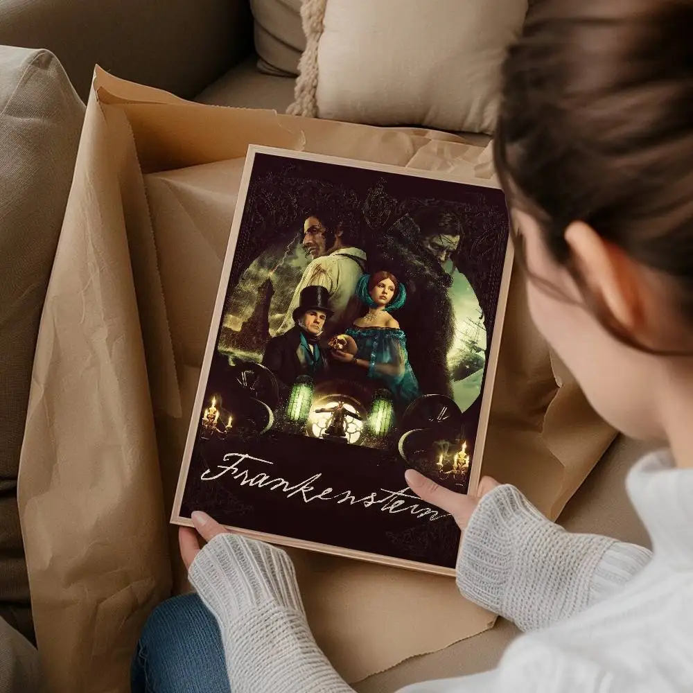 خمر فرانكنشتاين وحوش الفيلم لزجة الملصقات يتوهم الجدار ملصق لغرفة المعيشة زخارف للحانات اللوحة الزخرفية خمر #3