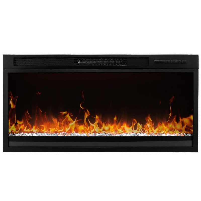 Lareira elétrica 220v 1400w do núcleo da chaminé da simulação decorativa falsa chama com lareira falsa do fogo 3d