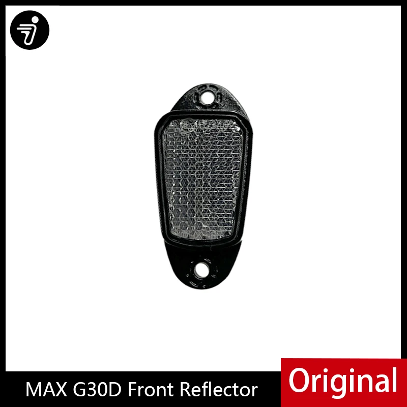 Original Front Reflector Case for Ninebot MAX G30D G30LP Electric Scooter Parts Warning Front Reflecting Len Cover Accessories