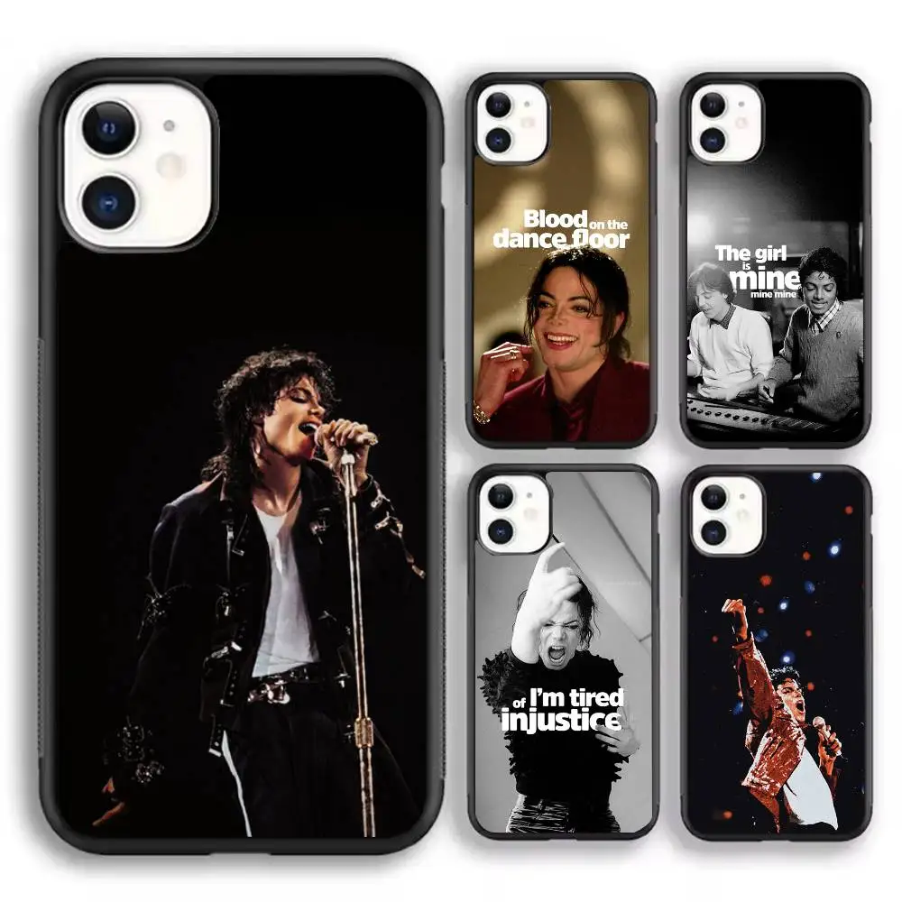 

Чехол для телефона Singer Michael J-Jackson с сильным магнитом для IPhone 16, 15, 14, 13, Pro Max 11, 12, Mini