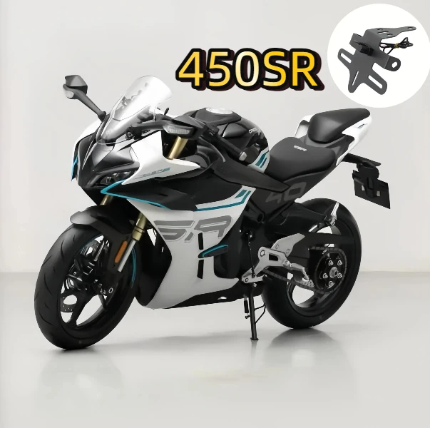 

450-SR Motorcycle License Plate Holder Tail Light Bracket Tidy Fender Eliminator For CFMOTO SR 450SS 450SRS 450NK 2023 2024