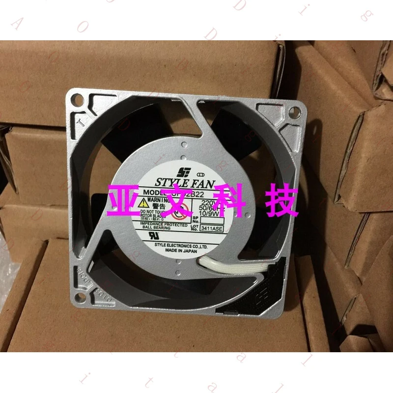 

LL 1pcs for STYLE FAN UP92B22 220V 10/9W 9CM aluminum frame cooling fan
