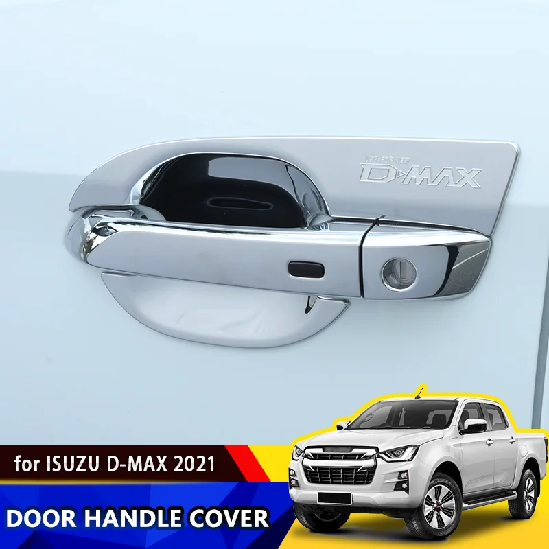 

Suitable for Isuzu D-Max 2020 2021 2022 2023 2024 Abs Plastic Decorative Handle Cover Door Bowl Cover Fuel Tank Cover