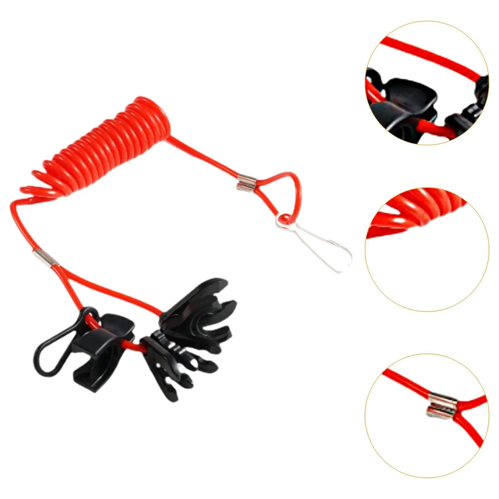 Kill Stop Switch Tether Tali Saklar Kill Darurat Kokoh untuk Yamaha