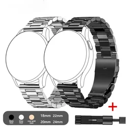 Stainless steel Belt Wristband Stainless strap For Xiaomi Mi Watch S1 watch band for Mi Watch Color 2 Replacement Bracelet 22mm