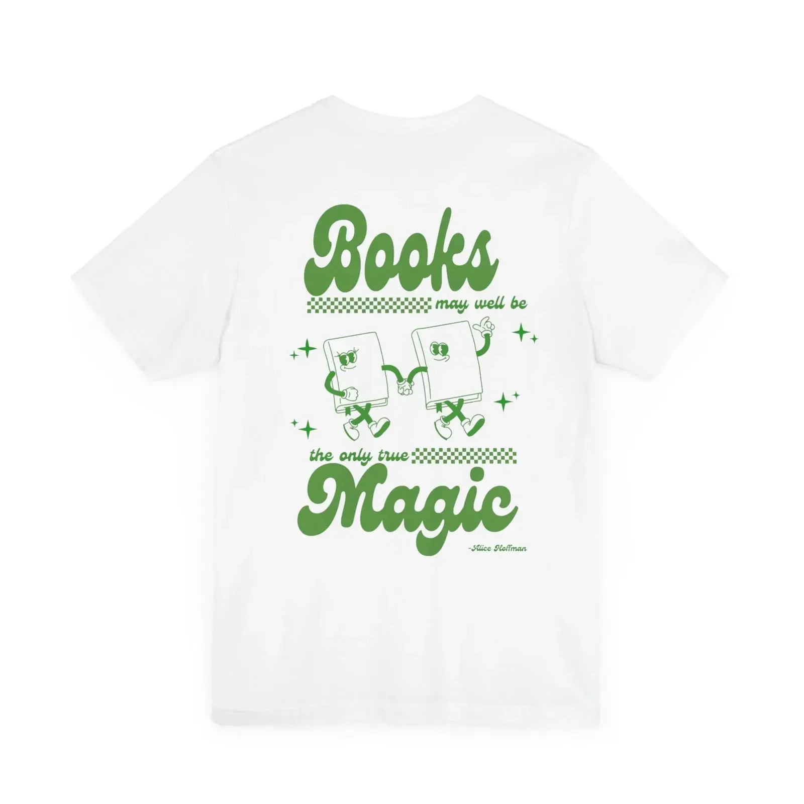 Books Are Magic Bookish Merch s for a Book Lover Bookstagram Booktok vintage Washed graphic Soft homme Stylish streetwear