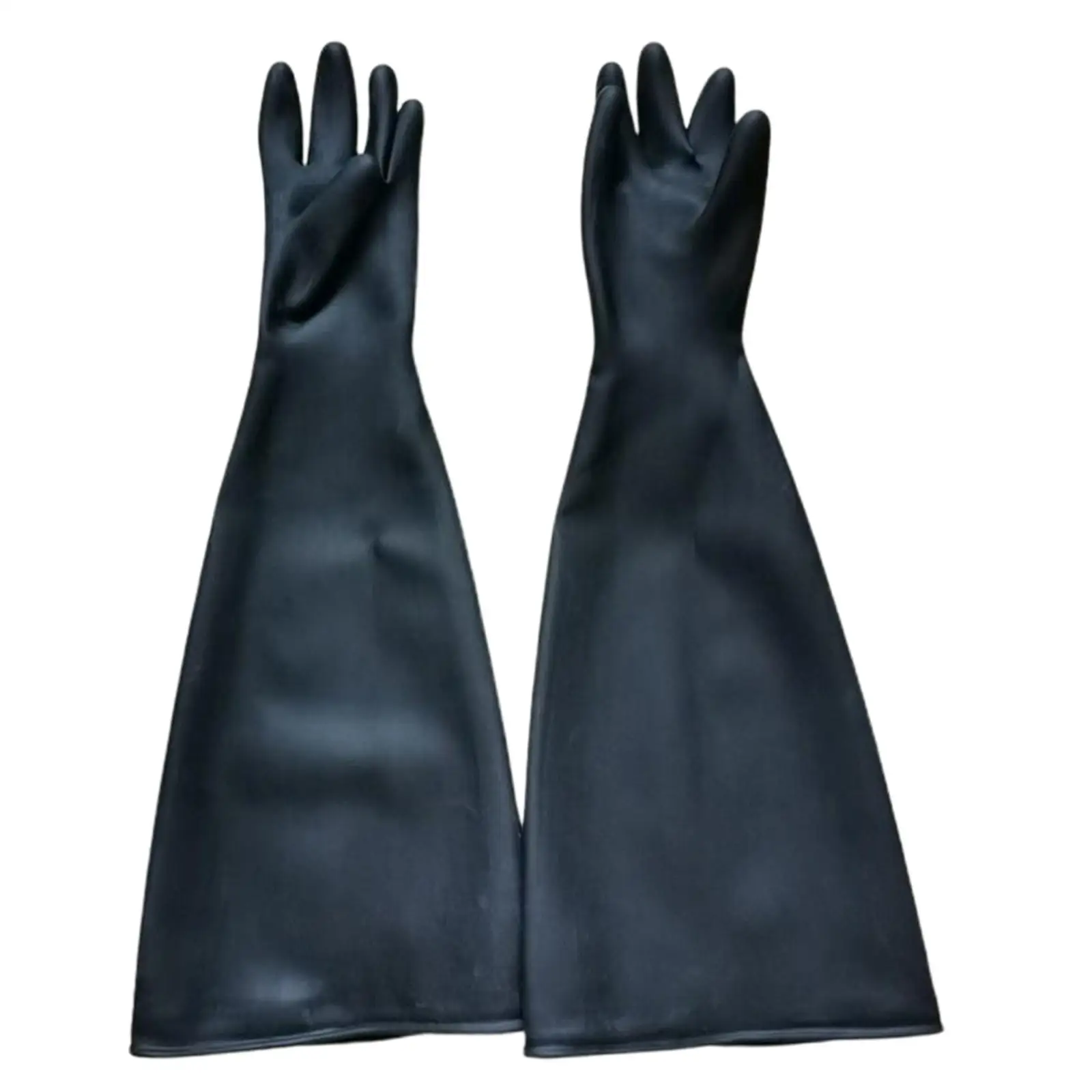 

25 "rubber Latex Work Protection Gloves for Sandblasting Cabinet