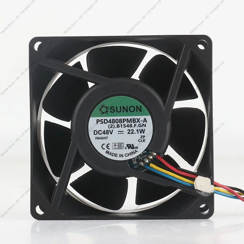 

Original and genuine SUNON Build-Right 8038 80X80X38MM 8CM 48V 22.1W PSD4808PMBX-A cooling fan