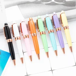 9 Colors Cute Portable Mini 1.0mm Chubby Pocket Ballpoint Pens Student Writing Painting School Kawaii Stationery Supplies Supply
