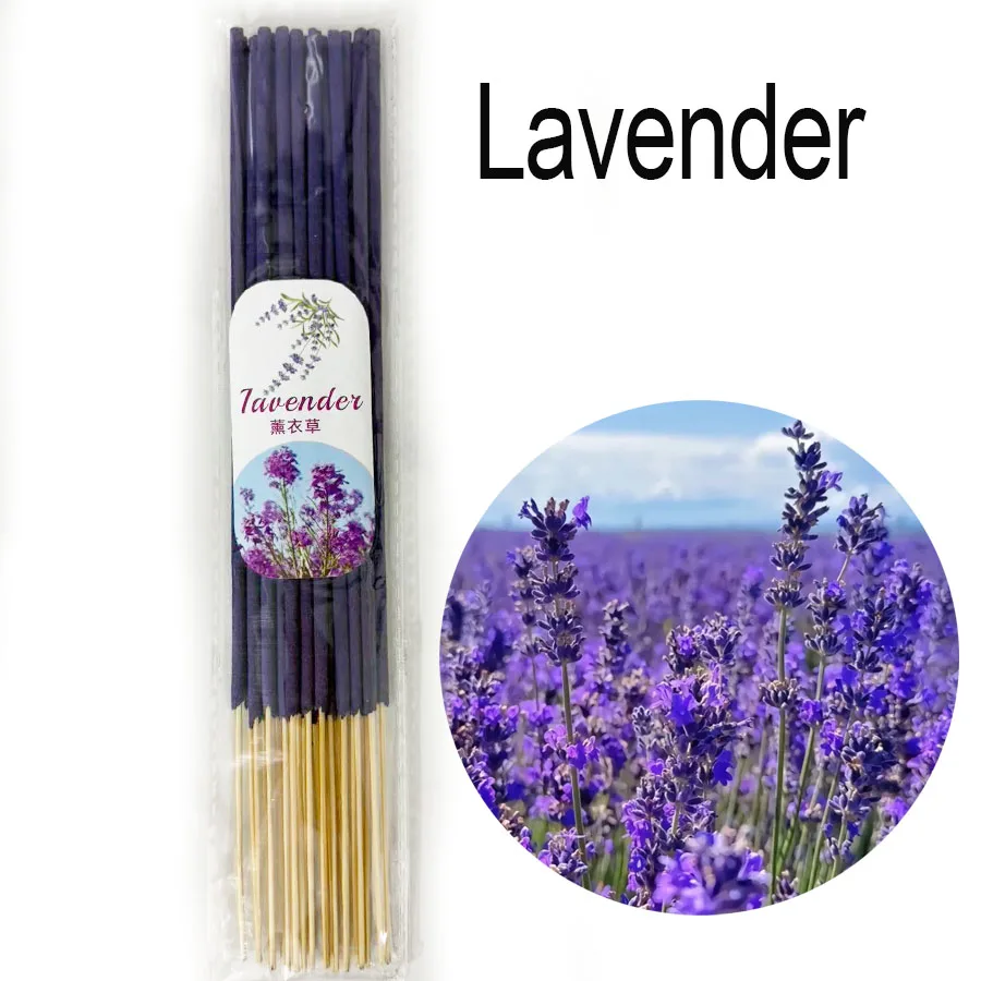 Handgefertigte Bambusstäbchen, Duftende Rosen, Salbei, Zitronengras und Andere Aromen für Langanhaltende Heimdekoration – Detail 9