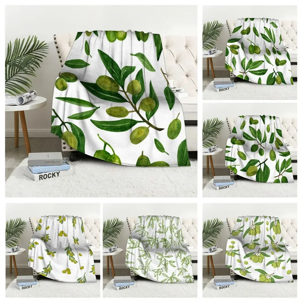 

Home decoration Throw Sofa blanket Bedspread bed fluffy soft blankets decor Plaid Modern nordic boho plant fruit winter
