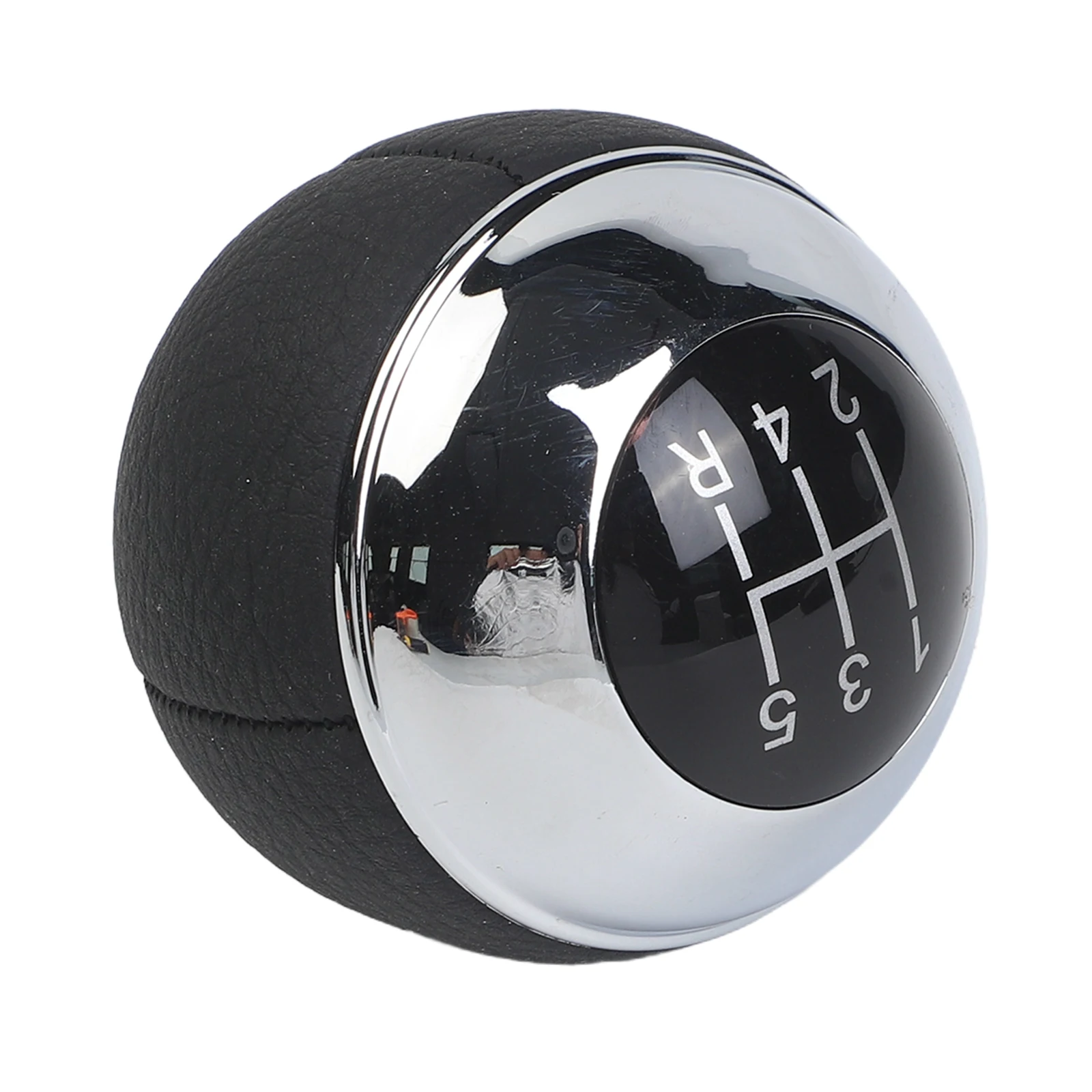 

New Gear Shift KnobStick Auto Parts 1 Pc ABS Black+silver Easy To Installe Replacement For MINI For Cabrio R52