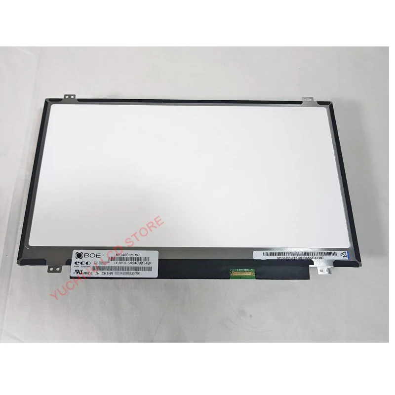 Imagem -05 - Matriz de Exibição Led para Laptop Tela Lcd 30pin Edp 140 em N140bga-ea3 N140bga-eb3 N140bga-ea4 Rev.c1 Nt140whm-n31