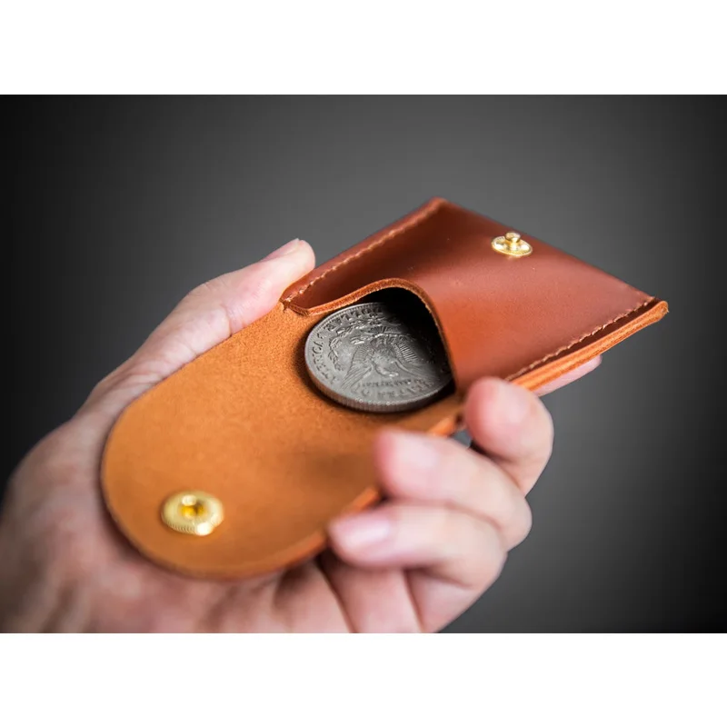 Pocket Portal Morgan Coin Size Magic Bag Coins Transfer Magic Tricks Gimmick Illusions Close up Magic Props Magician Tool Toys