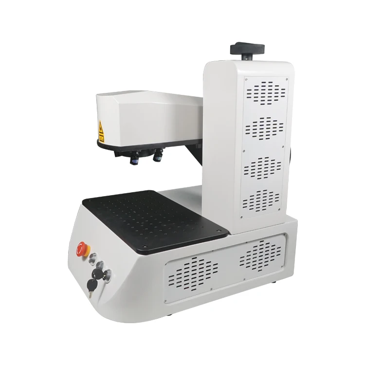 Portable Metal Gold Silver Ring Mini Jewelry Fiber Laser Marking Machine