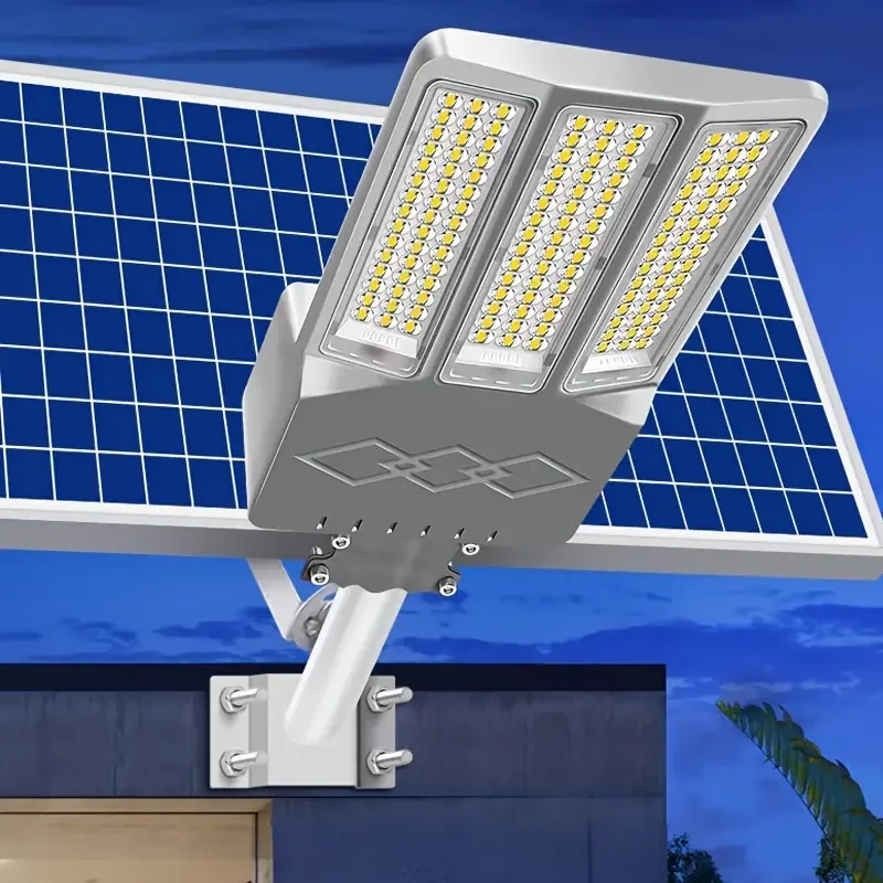 Imagem -01 - Luzes de Rua Solares com Controle Remoto Poderosa Luz de Parede Exterior Impermeável Super Bright Iluminação Rodoviária luzes de rua solares com controle remoto poderosa luz de parede exterior impermeavel super bright iluminacao rodoviaria 01