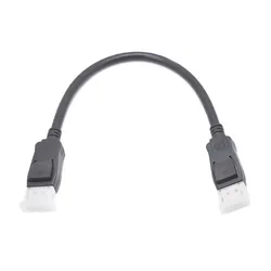 Short 30cm 4K 60HZ High-Definition DP Male to DP Male DisplayPort Cable HD Audio Video Display Port Adapter for Lenovo Laptop