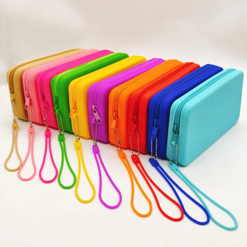 Handheld makeup bag, beach bag, beach clutch bag, data cable and headphones, mobile phone storage bag, wallet