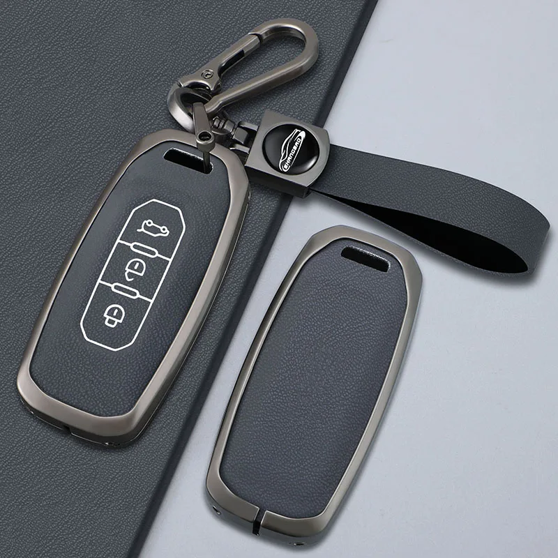 

Car Key Cover Remote Control Fob Shell Protector Case Keychain Auto Accessories For Ford Territory 2019 2020 2021 2022 2023 2024