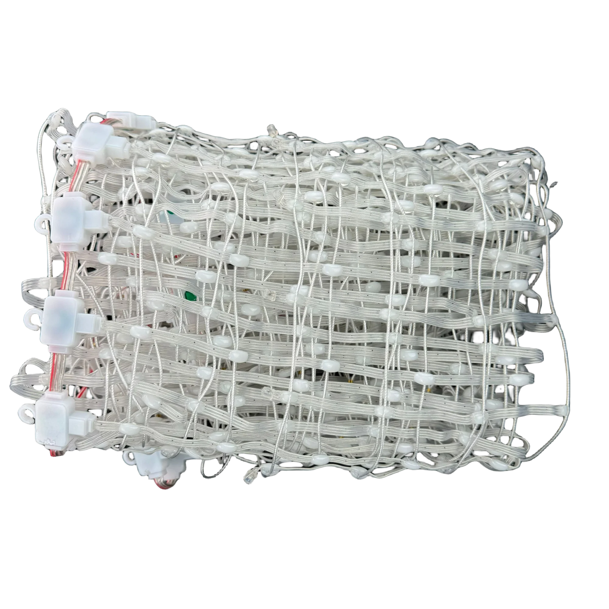 DC12V 50mm Pitch Addressable RGB Smart LED Pebble/Seed Flexible Matrix Grid Screen Lights P67 20*20/20*30/20*40 Pixels