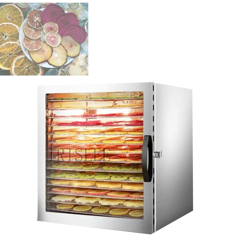 

Fruit Dryer Vegetables Herb Meat Drying Machine Household Food Dehydrator Pet Meat Dehydrated Snacks Air Dryer With 10Trays 220V