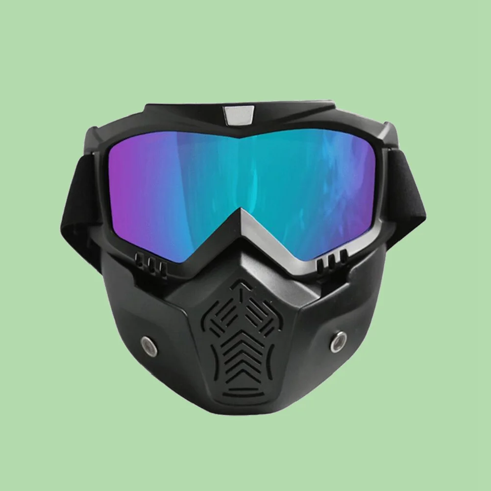 Gogle narciarskie snowboardowe młodzieżowe dorosłe unisex rama TPU matowe czarne kolorowe soczewki ochrona UV400 kompatybilne z okularami