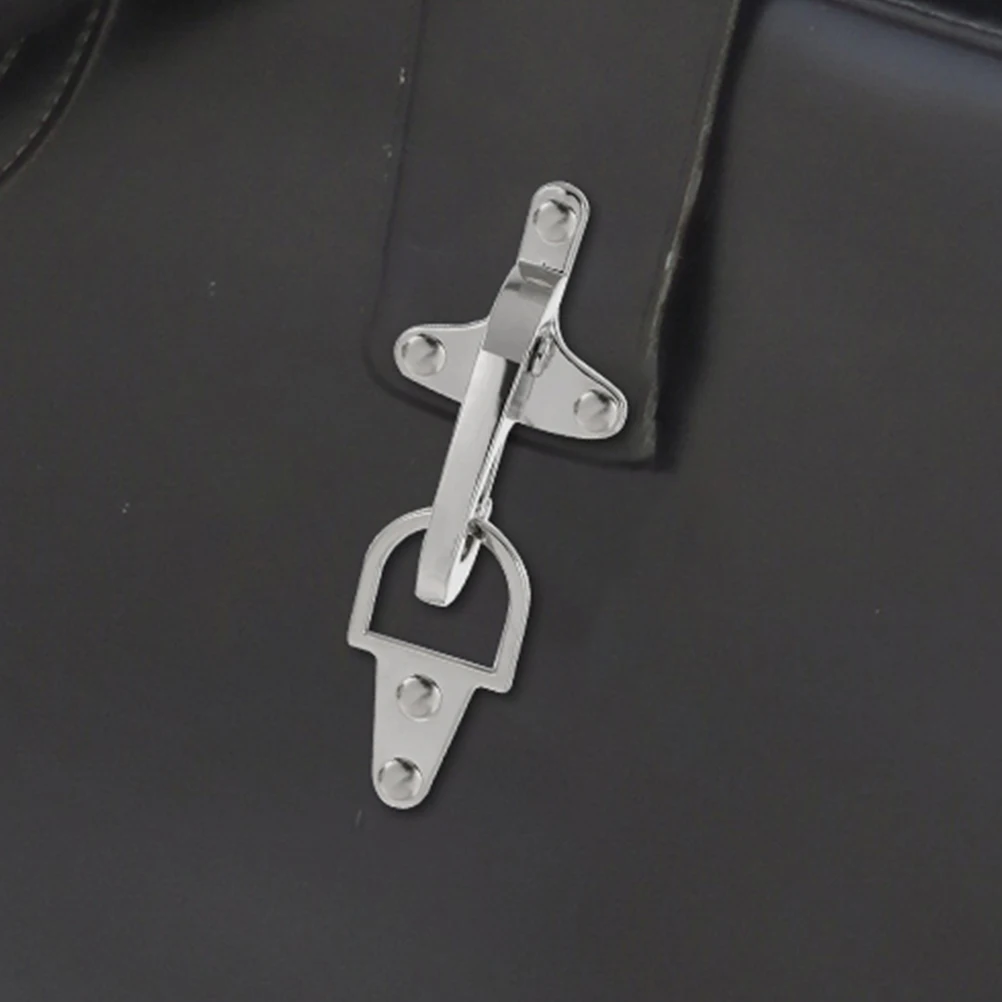 

1Set Metal Buckle Locking Fasteners Clothes Closure Replacement Buttons for Wind Coat Down Jacket Belt Buckles Bag Decorations