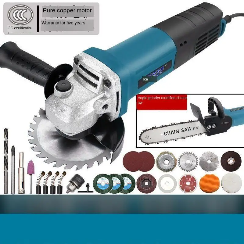 Amoladora angular de velocidad variable/constante para moler corte de metal eléctrica 11000 rpm para eliminación de materiales de alta velocidad 680/2000 W