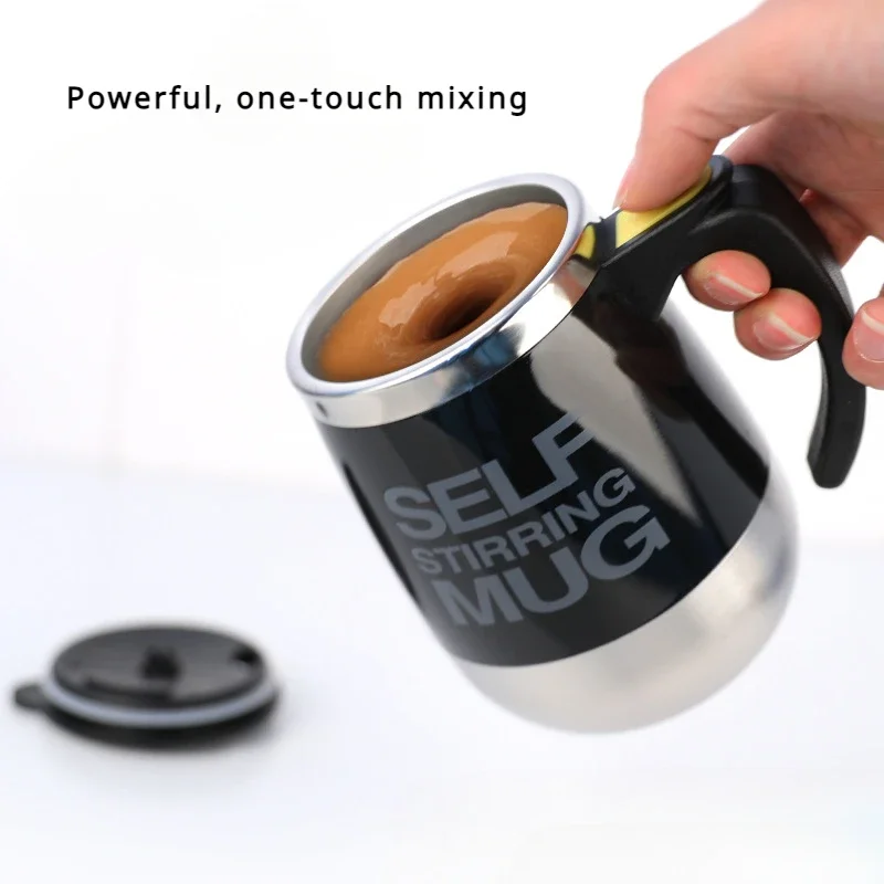 New Tiki Automatic Stanleys Cup Stirring Drinkware Magnetic Coffee Mug Termos 304 Stainless Steel Mixing Creatives Blender Drink