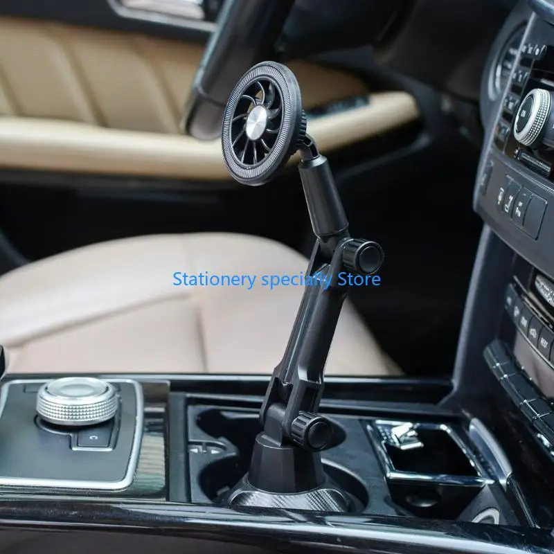 P0RB CAR Vent ventilação ar ventro do celular Montar suporte telefone magnético Stand para berço 3-7 polegadas à