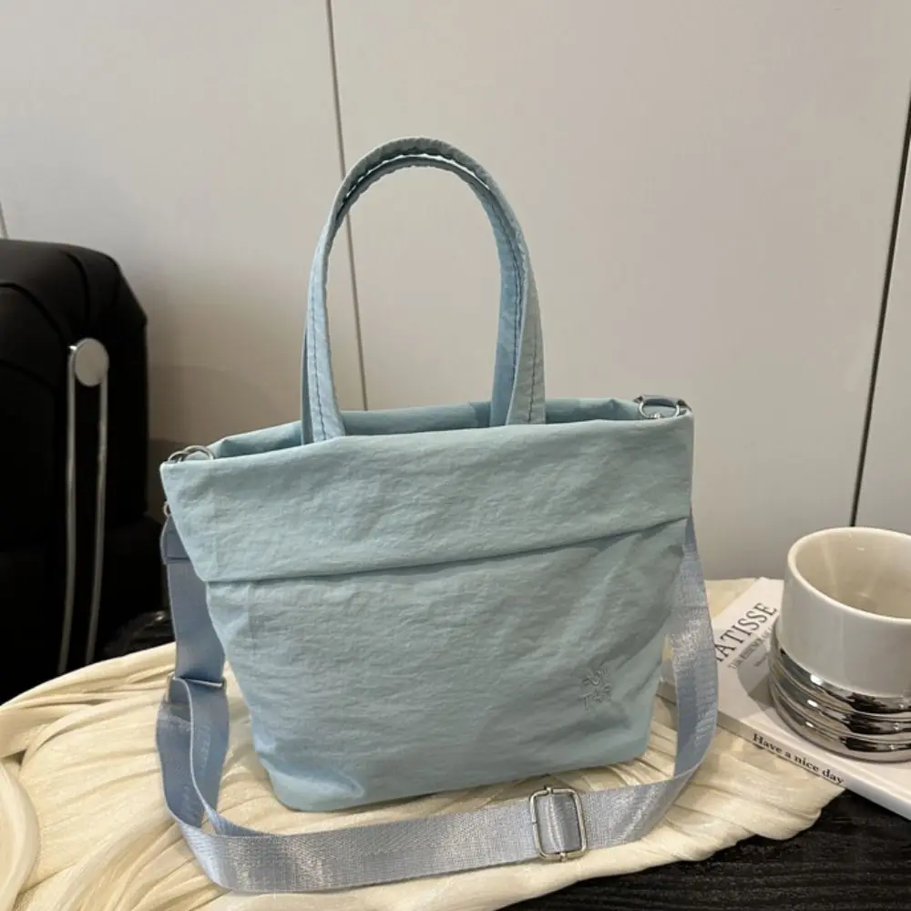 Fashion Quick-dry Nylon Shoulder Bag Harajuku Coin Pouch Sport Crossbody Bag Solid Color Tote Mobile Phone Pack Male view 4