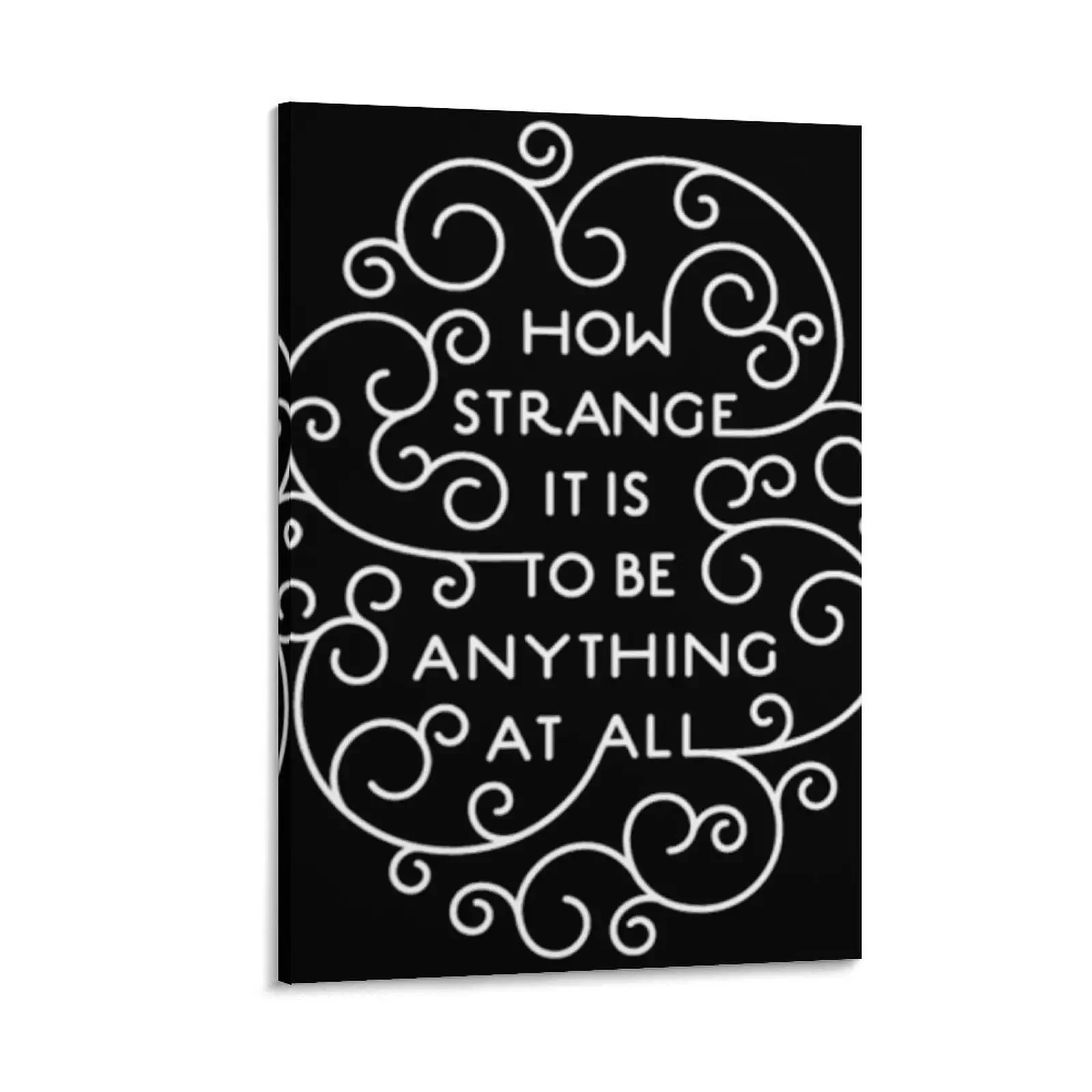 

Neutral Milk Hotel - How Strange It Is To Be Anything At All Canvas Painting anime room decor decorative pictures for the room