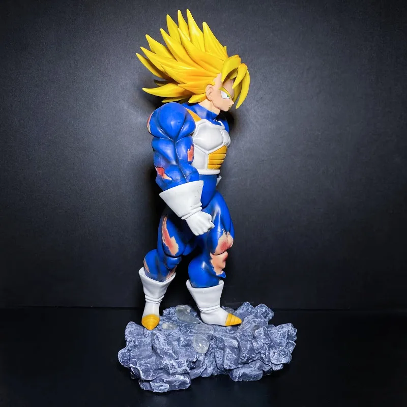 33.5cm Dragon Ball Torankusu Big Muscle Super Saiyan Anime Figure Model Statue Collection Desktop Decoration Ornament Toys Gifts