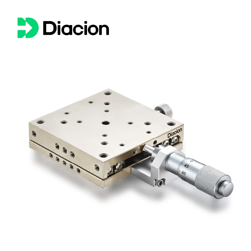 MBXY70 High Precision 70*70mm Manual Linear Ball Guide Stage Large Load Capacity XY-axis Sliding Table