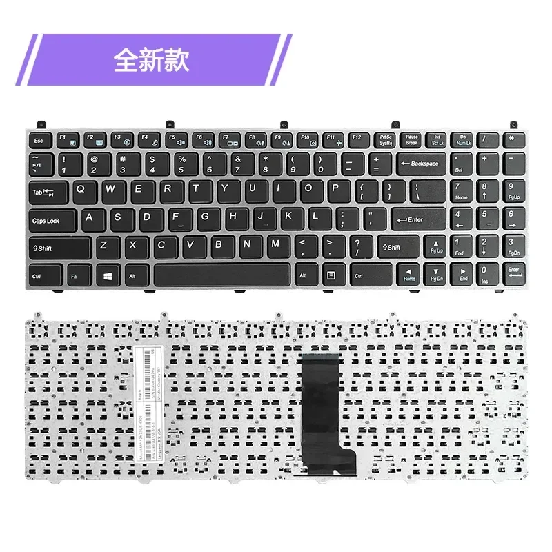 for Shenzhou Ares T5-G4 T6-S7D1 T6-G4 W650D Destroyer DD PRO DC Keyboard
