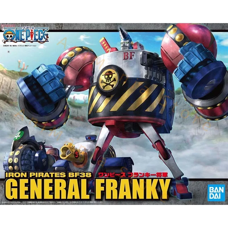 Bandai ONE PIECE Modellbausatz General Franky Actionfigur Bausatz Anime Figuren Sammlerstücke Modell Spielzeug Jungen Geschenk
