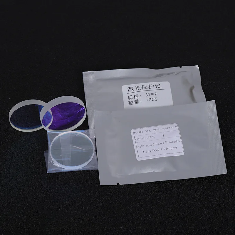 Venta caliente tamaño lente láser óptica ventanas protectoras 27,9x4,1 18x2 30x5 34x5 36x5 gafas ópticas lente de corte láser de fibra