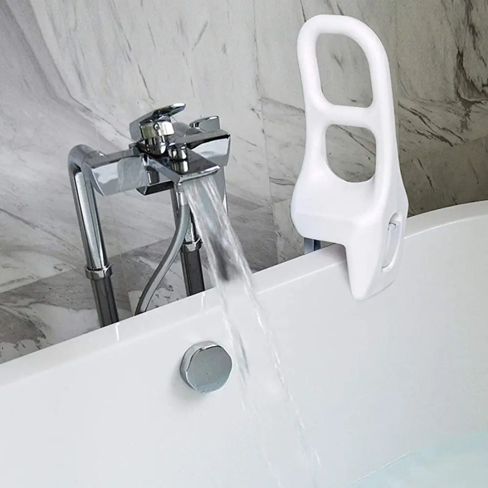 Heavy Duty Anti-slip Bathtub Rail Durable Sturdy Bath Support Grab Bar Safe Disabled Clamp Railing Bath and Shower