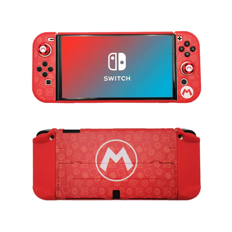 Estojo protetor para Nintendo Switch, estilo Mari, saco de armazenamento colorido, capa Shell, acessórios do jogo